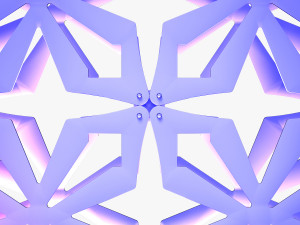 Stage Decor 04 - Modular Wall Column Model 3D