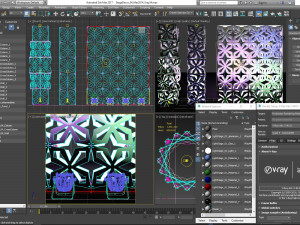 Stage Decor 04 - Modular Wall Column Model 3D