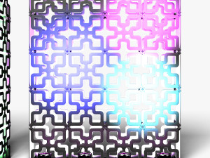 Stage Decor 05 - Modular Wall Column Modelo 3D