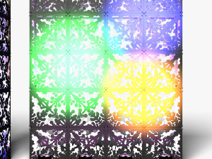 Stage Decor 06 - Modular Wall Column Modello 3D