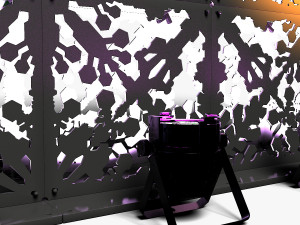 Stage Decor 06 - Modular Wall Column Modello 3D
