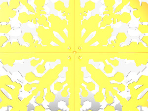 Stage Decor 06 - Modular Wall Column Modello 3D