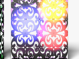 Stage Decor 08 - Modular Wall Column 3D Model