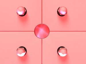 Stage Decor 08 - Modular Wall Column 3D Model