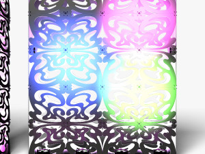 Stage Decor 09 - Modular Wall Column Modelo 3D