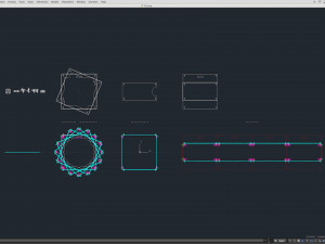 Stage Decor 09 - Modular Wall Column Modelo 3D