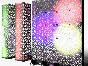 Stage Decor 10 - Modular Wall Column 3D Model