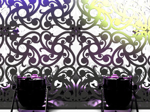 Stage Decor 10 - Modular Wall Column 3D 모델