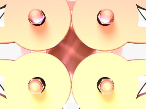 Stage Decor 10 - Modular Wall Column 3D 모델