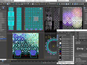 Stage Decor 10 - Modular Wall Column 3D 모델
