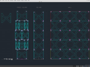 Stage Decor 11 - Modular Wall Column 3D Model