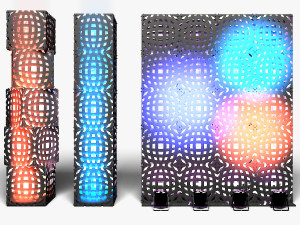 Stage Decor 12 - Modular Wall Column Model 3D