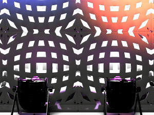 Stage Decor 12 - Modular Wall Column Model 3D
