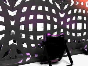 Stage Decor 12 - Modular Wall Column Model 3D