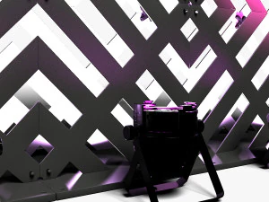 Stage Decor 13 - Modular Wall Column 3D Model