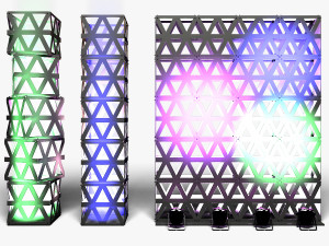 Stage Decor 14 - Modular Wall Column 3D Model