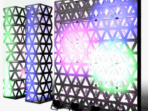 Stage Decor 14 - Modular Wall Column 3D Model