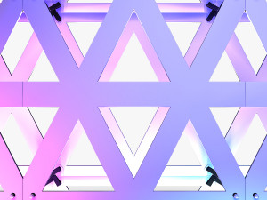 Stage Decor 14 - Modular Wall Column 3D Model