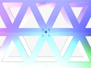 Stage Decor 14 - Modular Wall Column 3D Model