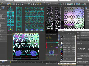 Stage Decor 14 - Modular Wall Column 3D Model
