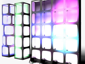 Stage Decor 15 - Modular Wall Column Modèle 3D