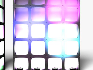 Stage Decor 15 - Modular Wall Column 3D Model
