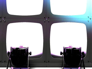 Stage Decor 15 - Modular Wall Column 3D Model