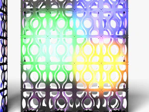 Stage Decor 16 - Modular Wall Column 3D Model