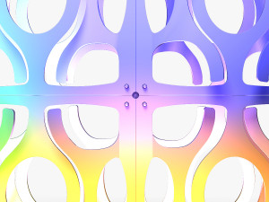Stage Decor 16 - Modular Wall Column Model 3D