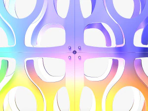 Stage Decor 16 - Modular Wall Column 3D Model