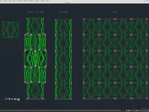 Stage Decor 16 - Modular Wall Column 3D Model