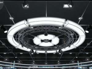 Virtual TV Studio Sets - Collection Vol 13 - 9 PCS DESIGN Modello 3D
