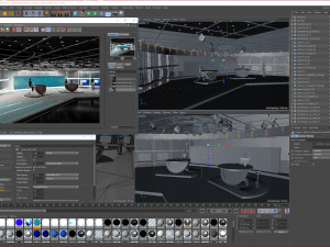 Virtual TV Studio Sets - Collection Vol 13 - 9 PCS DESIGN Modello 3D