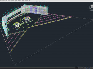 Virtual TV Studio Sets - Collection Vol 13 - 9 PCS DESIGN Modello 3D