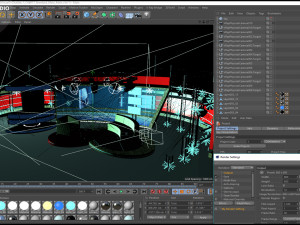Virtual TV Studio Sets - Collection Vol 13 - 9 PCS DESIGN Modello 3D