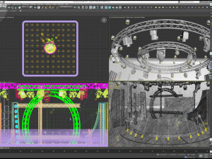 Virtual TV Studio Sets - Collection Vol 13 - 9 PCS DESIGN Modello 3D
