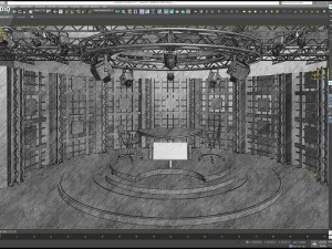 Virtual TV Studio Sets - Collection Vol 13 - 9 PCS DESIGN Modello 3D