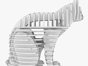 3d jigsaw puzzle cat 1 - print 3D Print Model