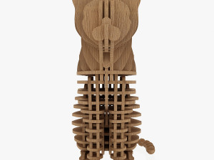3d jigsaw puzzle cat 1 - print Model Cetak 3D