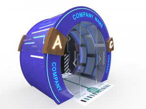 disinfection tunnel 1 3D Model