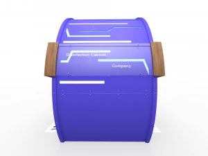 t&uacute;nel de desinfec&ccedil;&atilde;o 1 Modelo 3D