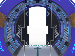 disinfection tunnel 1 Modelo 3D