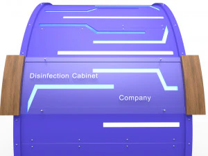 t&uacute;nel de desinfec&ccedil;&atilde;o 1 Modelo 3D