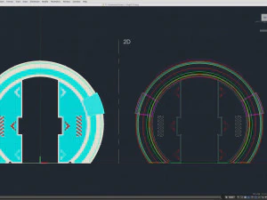 t&uacute;nel de desinfec&ccedil;&atilde;o 1 Modelo 3D