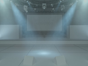 Virtual Stage Set 1 3D 模型