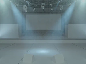 Virtual Stage Set 1 3D Model