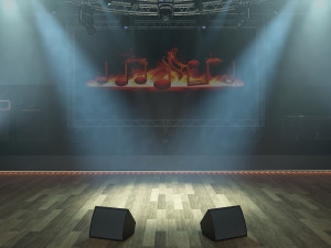 Virtual Stage Set 1 3D 模型