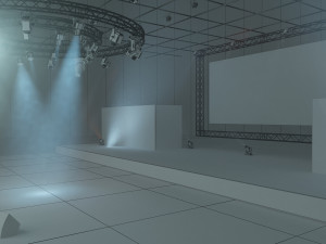 Virtual Stage Set 1 3D 模型