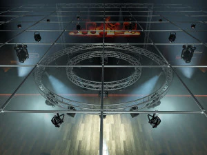 Virtual Stage Set 1 3D Model