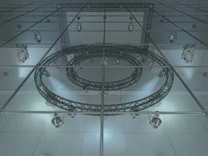 Virtual Stage Set 1 3D Model